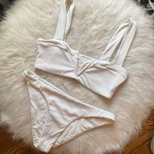 LSpace White Bikini